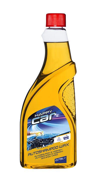 HAPPY CAR Autošampón s voskem 750ml